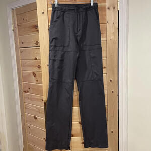 Dickies Men's Black Dynamix Scrub Pants